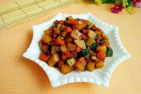 宫爆土豆丁的做法图解9