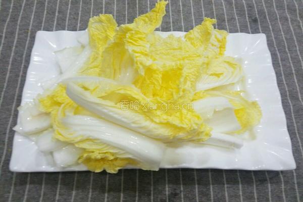 炒娃娃菜的做法图解2