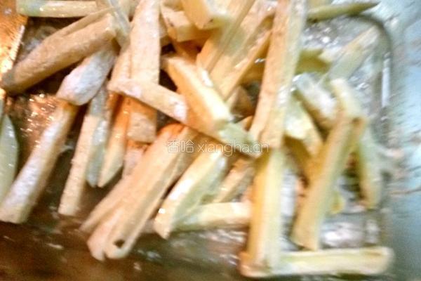 香麻莲藕条的做法图解4