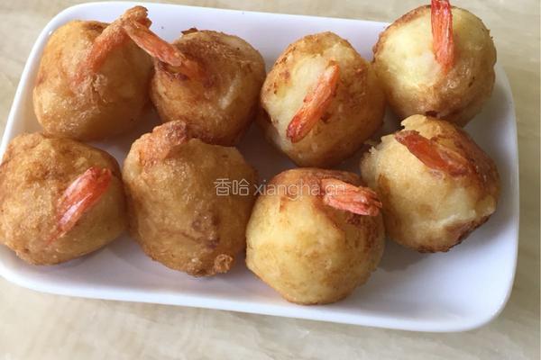 土豆虾球的做法图解4