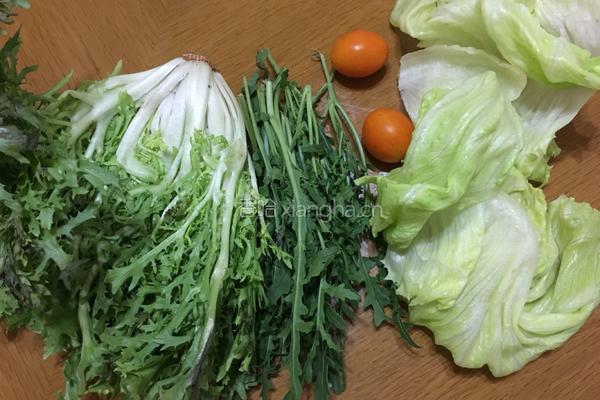 懒人生菜的做法图解1