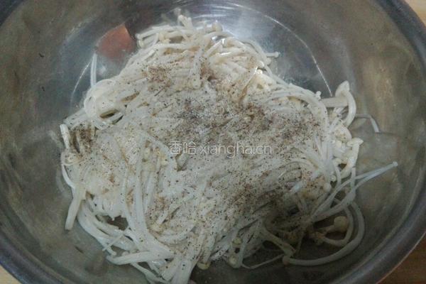 烤培根金针菇的做法图解4