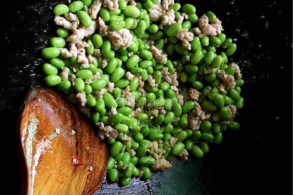 青豆肉末的做法图解5