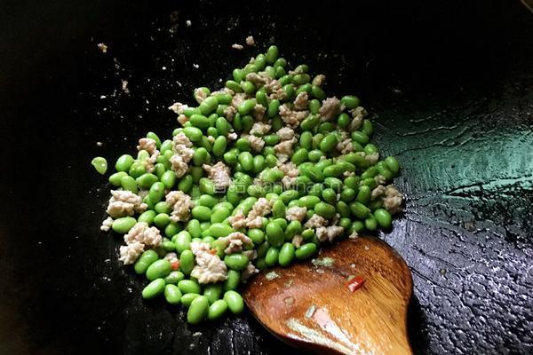 青豆肉末的做法图解6