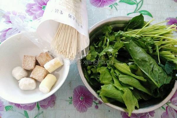 自制健康麻辣烫的做法图解1