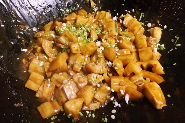 红烧莲藕的做法图解11