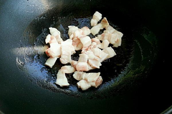 长豆角炒肉的做法图解4