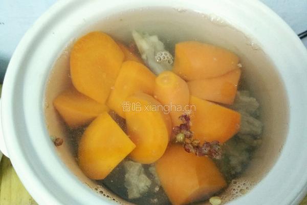 胡萝卜羊肉汤的做法图解8