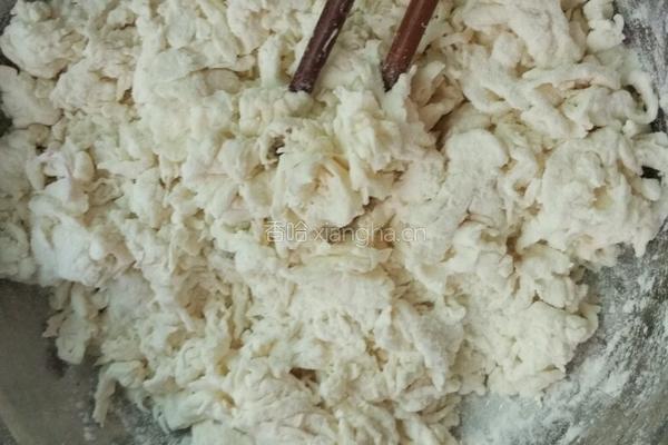 葫芦馅素菜包子的做法图解3