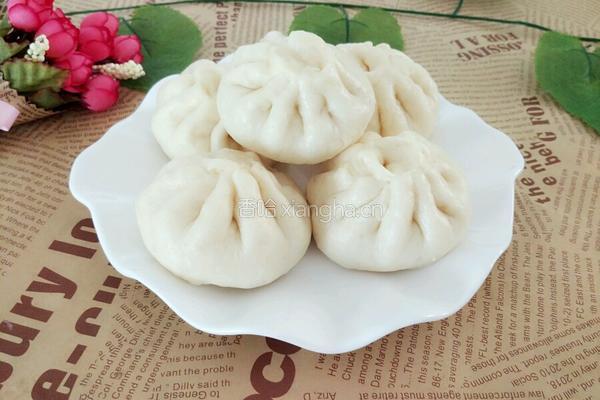 葫芦馅素菜包子的做法图解14