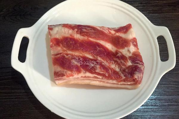 凉拌猪肉的做法图解1