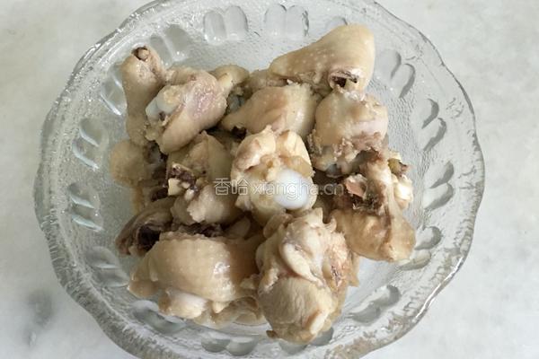茶树菇干锅鸡的做法图解4