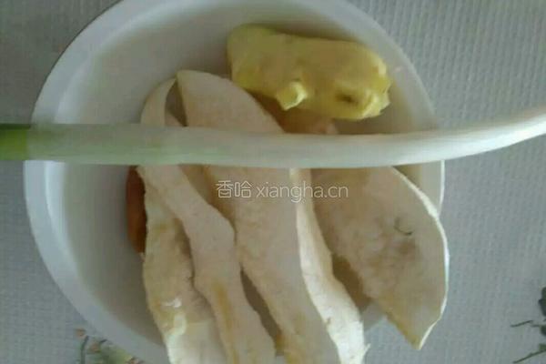 榴莲皮炖鸡的做法图解2