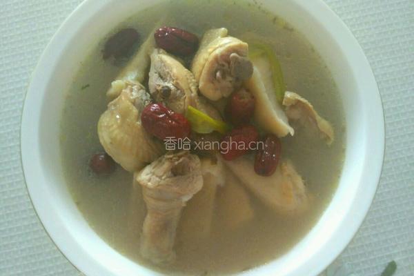 榴莲皮炖鸡的做法图解7