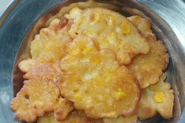 糯香玉米饼的做法图解6