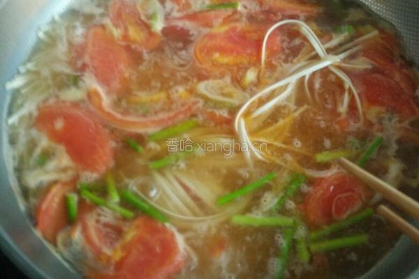 西红柿鸡蛋炝锅面的做法图解6