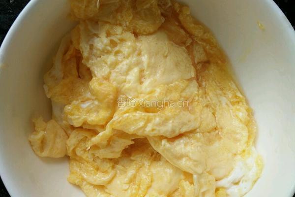 茭白炒鸡蛋的做法图解5