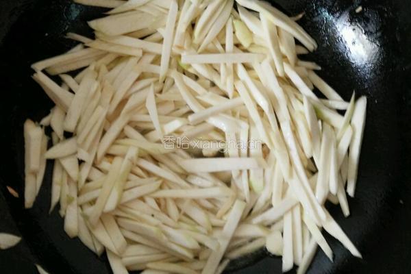 茭白炒鸡蛋的做法图解6