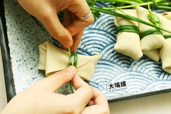 豆皮包螺蛳粉丨大嘴螺的做法图解10
