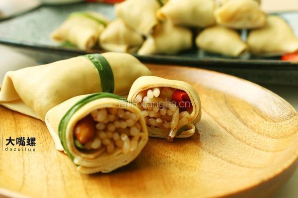 豆皮包螺蛳粉丨大嘴螺的做法图解14