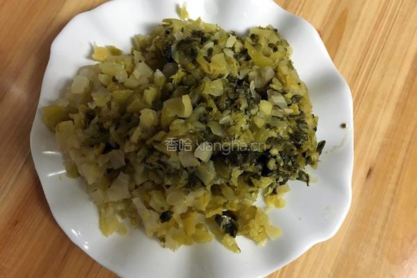 酸菜肉的做法图解2