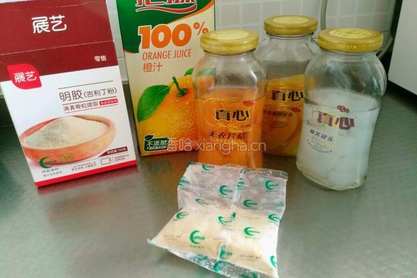 自制鲜果果冻的做法图解1