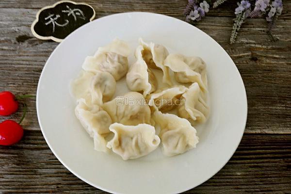 莲藕馅饺子的做法图解10