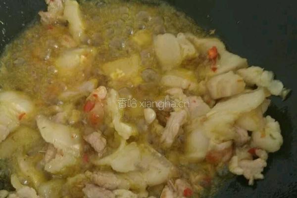 五花肉炒西芹的做法图解5