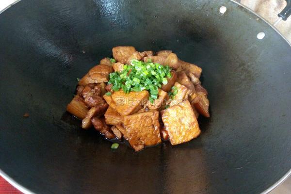 豆腐红烧肉的做法图解11