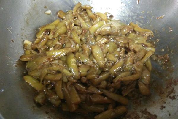 酱扒茄条的做法图解11