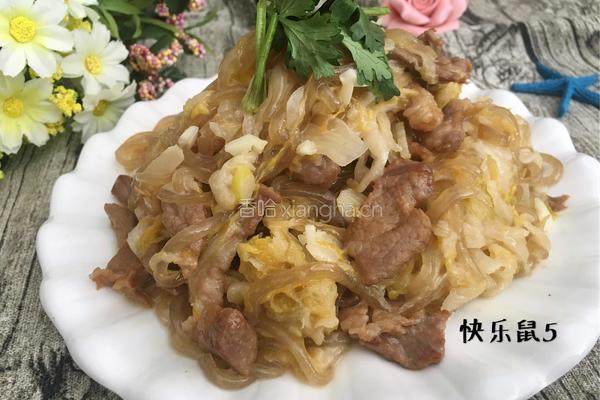 酸菜粉条肉的做法图解12