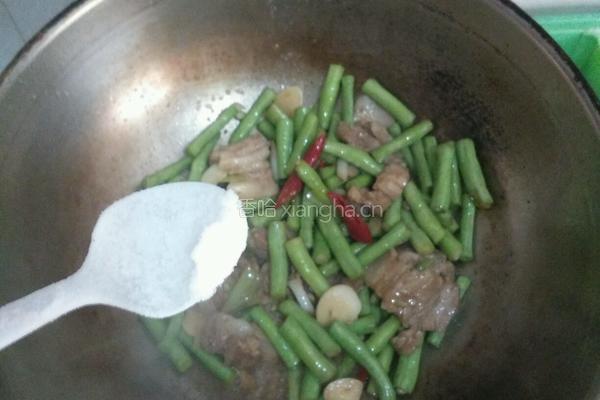 肉片炒豆角的做法图解10