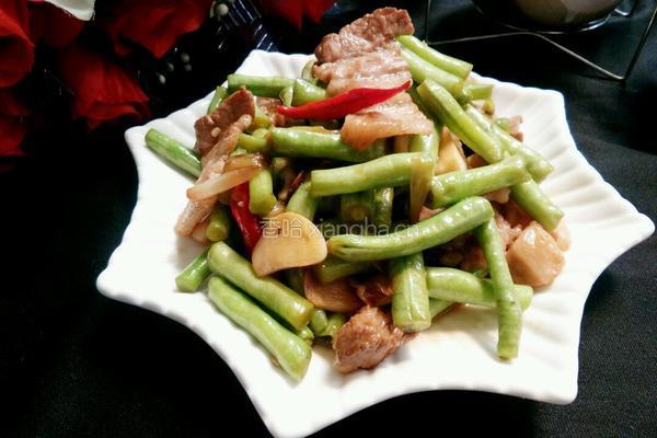 肉片炒豆角的做法图解11