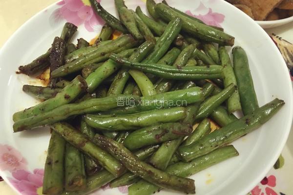 豆瓣酱炒刀豆的做法图解6