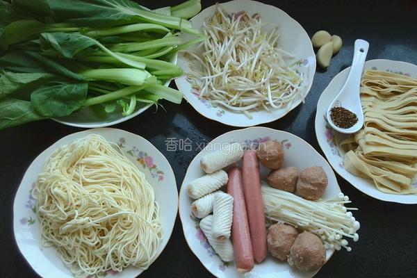 家常麻辣烫的做法图解1