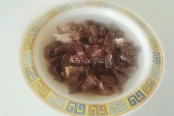 猪肺雪梨汤的做法图解6