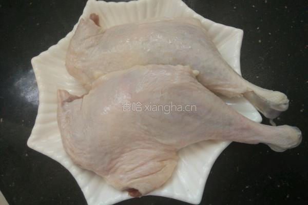 红烧鸭边腿的做法图解1