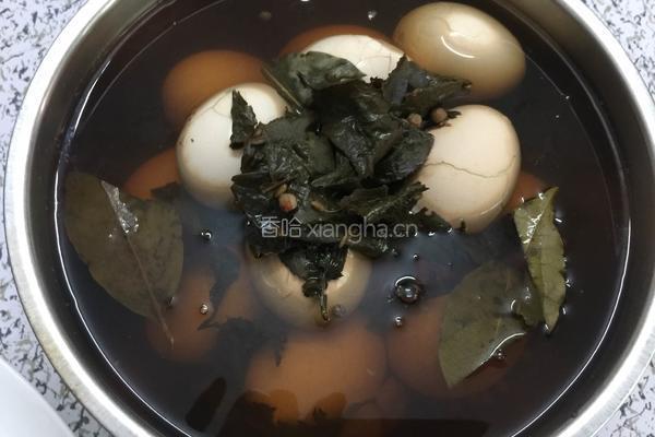 茶叶鸡蛋的做法图解3