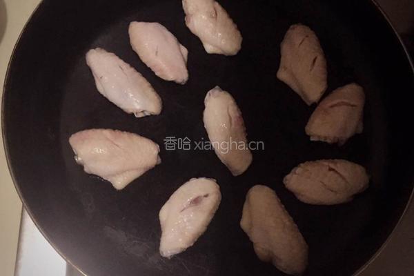 无油无盐养生鸡翅的做法图解4
