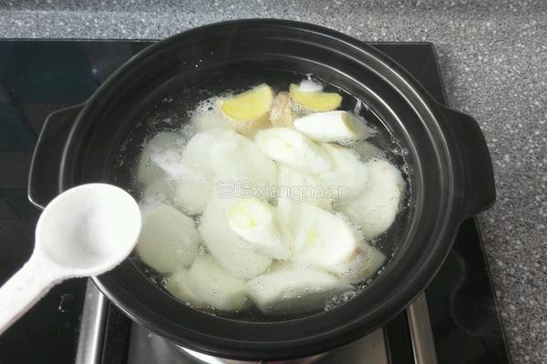 山药清汤的做法图解4