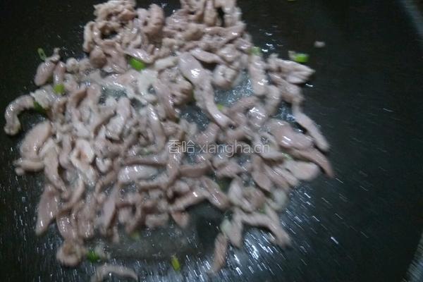 炒肉丝的做法图解6