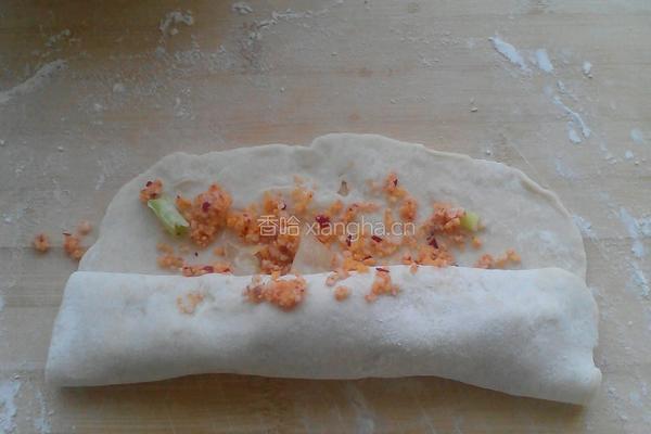 葱花羊油饼的做法图解5
