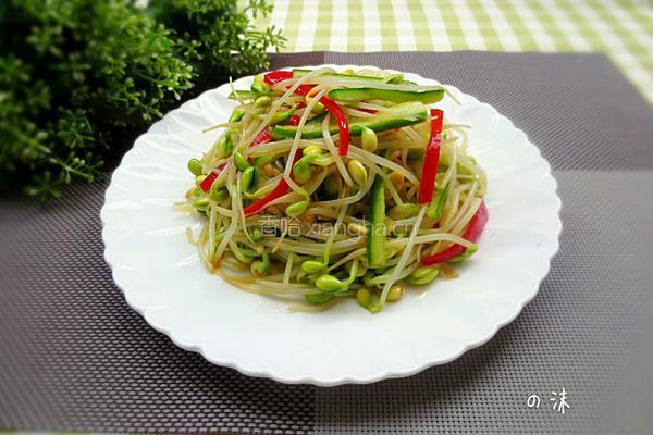 拌黄豆芽的做法图解7