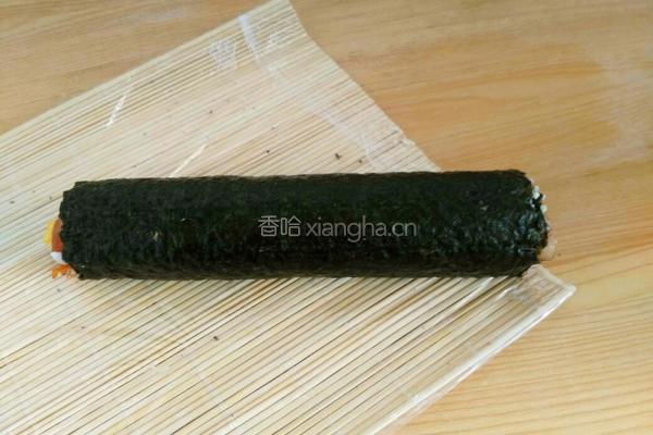 培根寿司的做法图解10