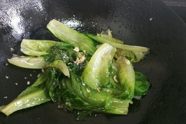 炒生菜的做法图解6
