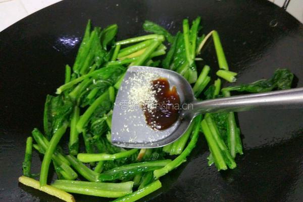 清炒青菜的做法图解6