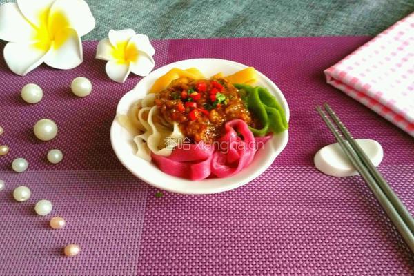 打卤手擀面的做法图解10