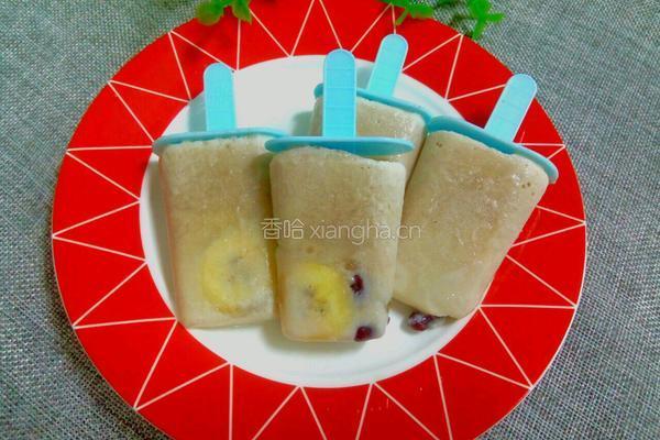 香蕉奶昔冰棒的做法图解14