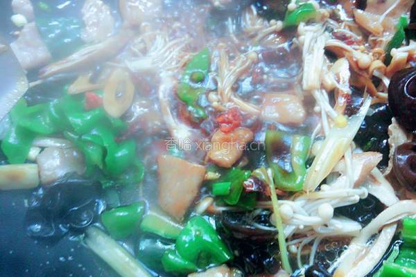 家常蚝油小炒的做法图解6