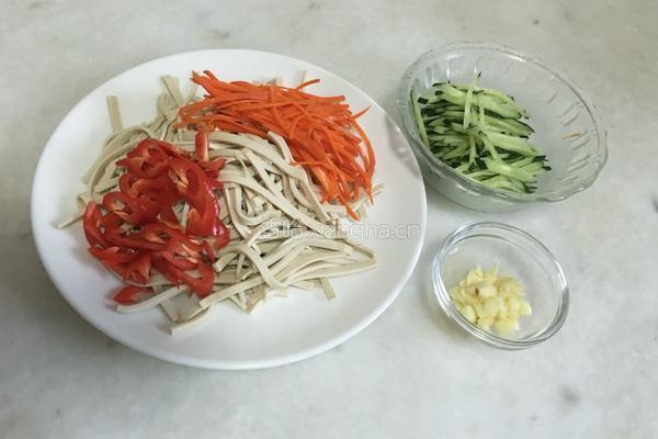 素炒三丝的做法图解2
